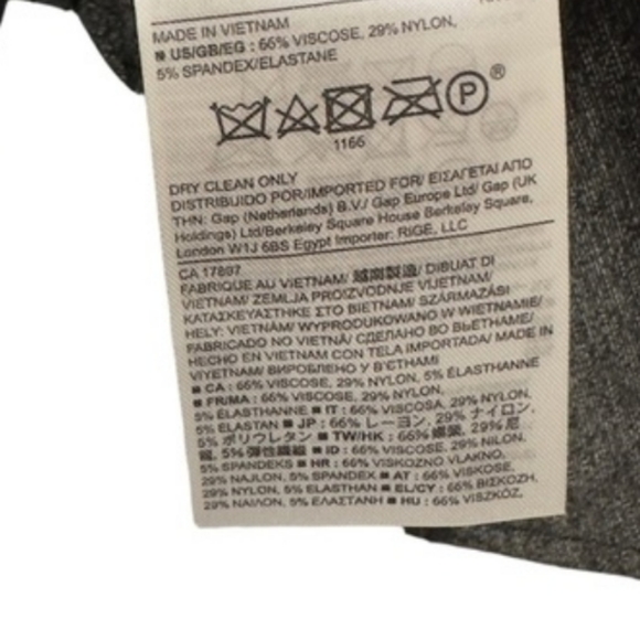 Banana Republic Ponte Knit Structured Oversized Blouse Minimalist Neutral NWOT - Picture 7 of 7